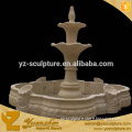 high quality outdoor carved stone tiered water fountain sculptures